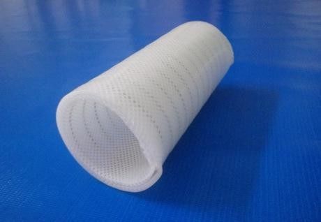 Low Volatile Grade Braided Silicone Tubing, Wire Reinforced Flexible Hose