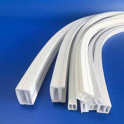 Lampu LED Profil Karet Silikon Transparan Ekstrusi Tahan Panas